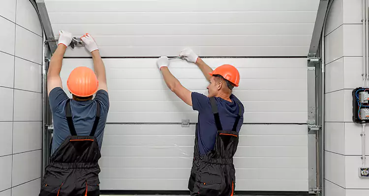 Garage Door Bottom Panel Repair in North Port, FL