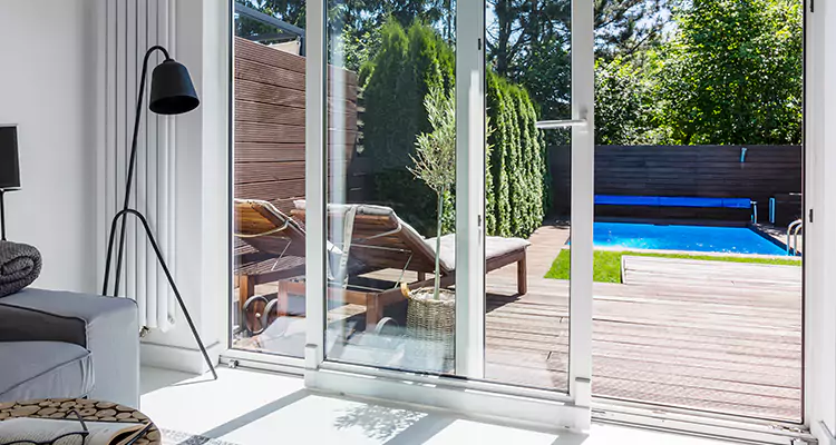 Fixing A Sliding Screen Door Roller in North Port, FL